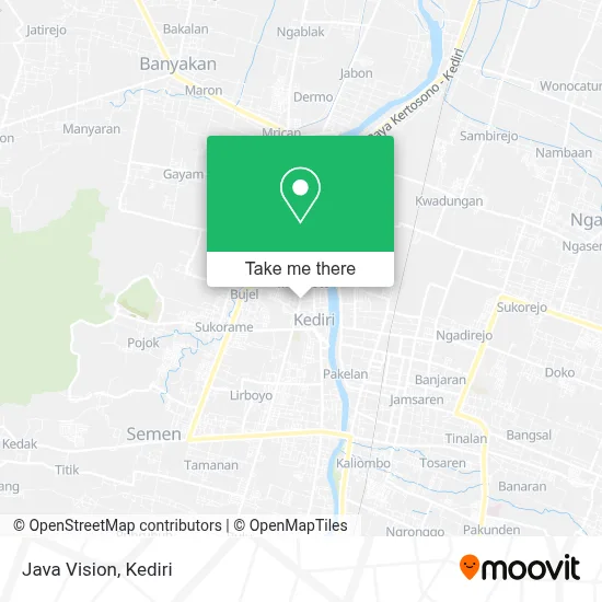 Java Vision map