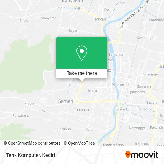 Tenk Komputer map