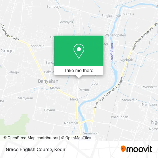 Grace English Course map