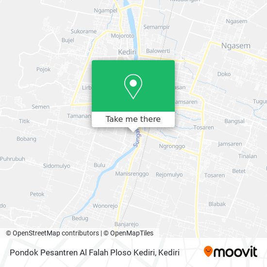 Pondok Pesantren Al Falah Ploso Kediri map