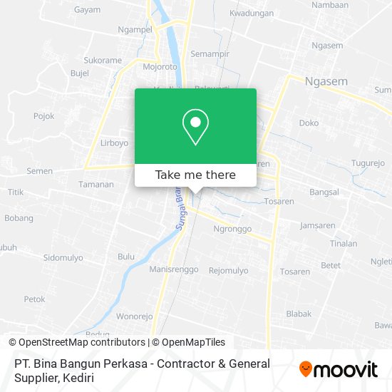 PT. Bina Bangun Perkasa - Contractor & General Supplier map
