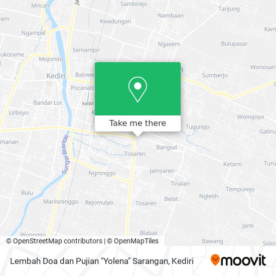 Lembah Doa dan Pujian "Yolena" Sarangan map
