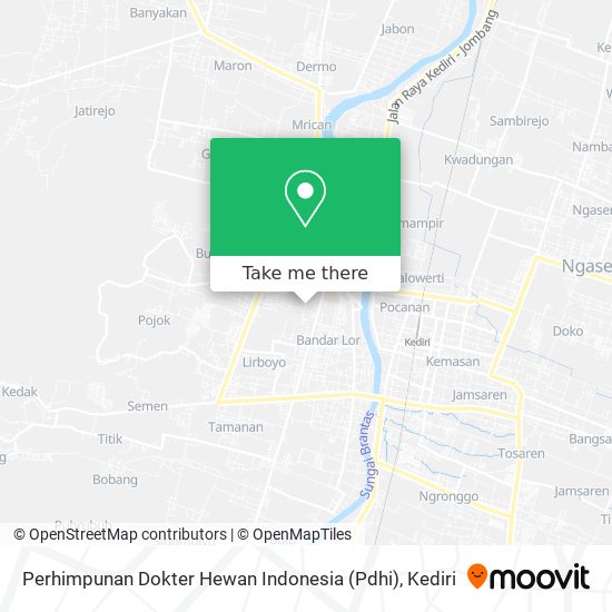 Perhimpunan Dokter Hewan Indonesia (Pdhi) map