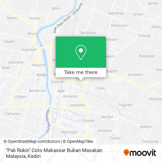 "Pak Rukin" Coto Makassar Bukan Masakan Malaysia map