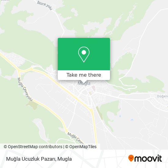 Muğla Ucuzluk Pazarı map