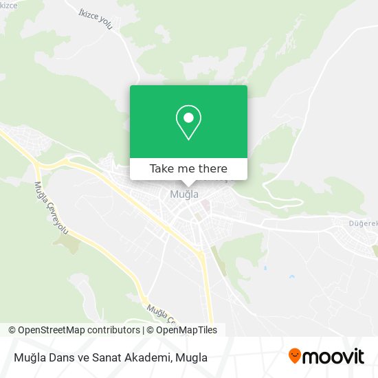 Muğla Dans ve Sanat Akademi map