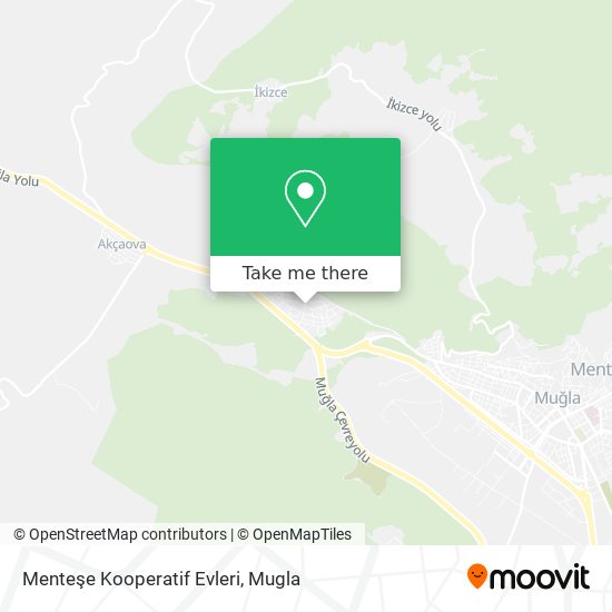 Menteşe Kooperatif Evleri map