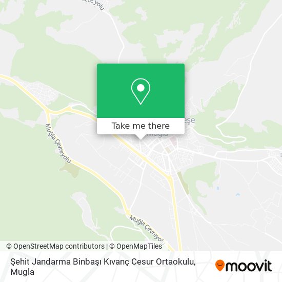 Şehit Jandarma Binbaşı Kıvanç Cesur Ortaokulu map