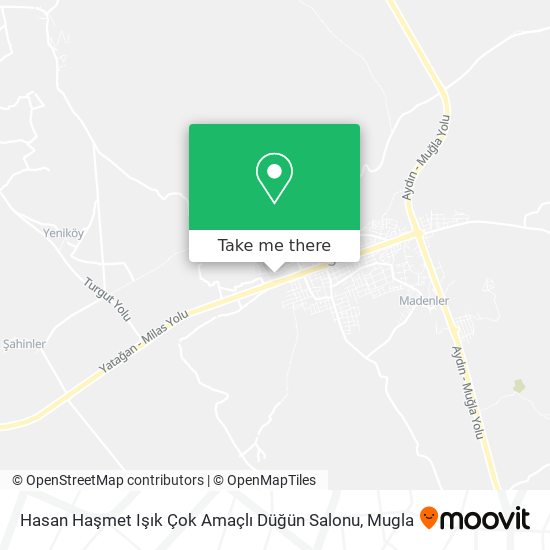 Hasan Haşmet Işık Çok Amaçlı Düğün Salonu map
