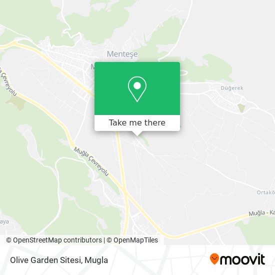 Olive Garden Sitesi map