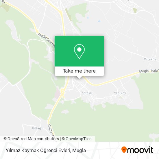 Yılmaz Kaymak Öğrenci Evleri map