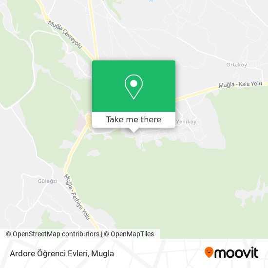 Ardore Öğrenci Evleri map