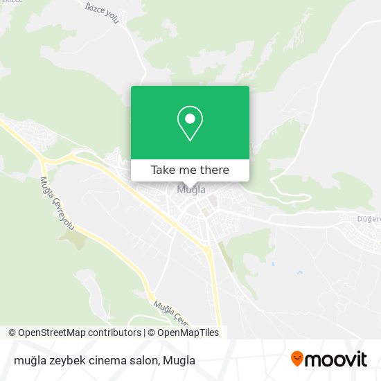 muğla zeybek cinema salon map
