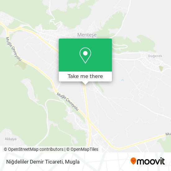 Niğdeliler Demir Ticareti map