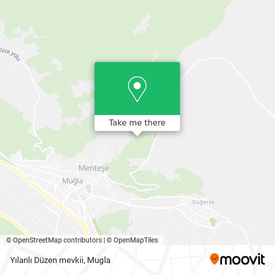 Yılanlı Düzen mevkii map