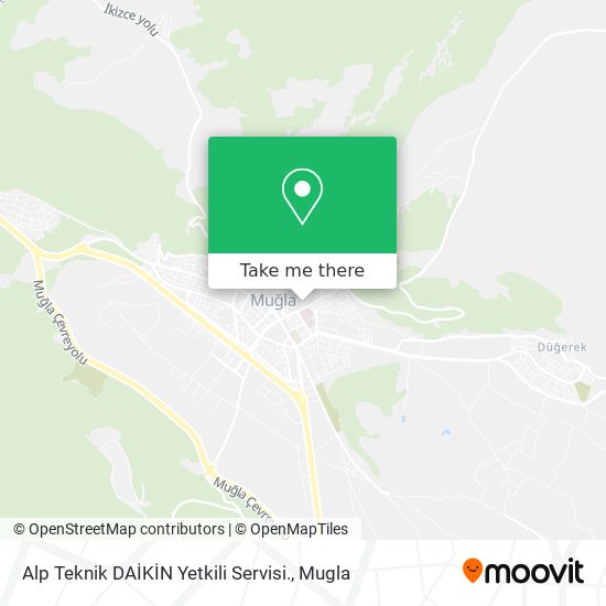 Alp Teknik DAİKİN Yetkili Servisi. map