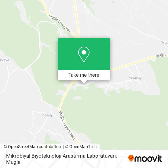 Mikrobiyal Biyoteknoloji Araştırma Laboratuvarı map