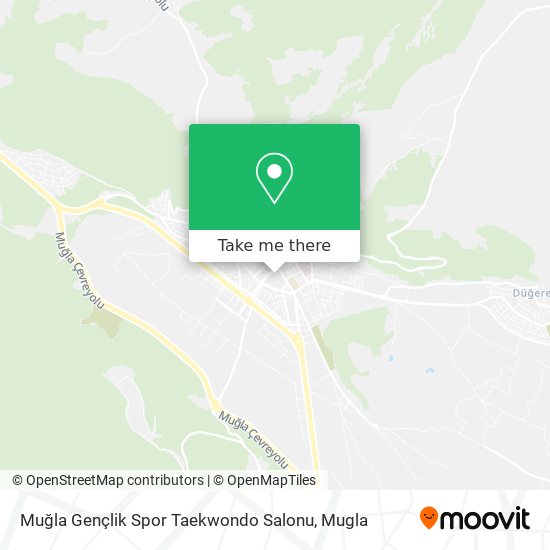 Muğla Gençlik Spor Taekwondo Salonu map
