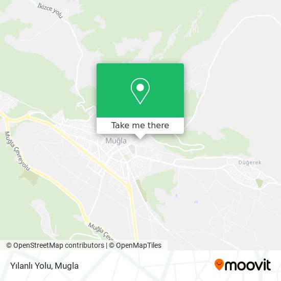 Yılanlı Yolu map