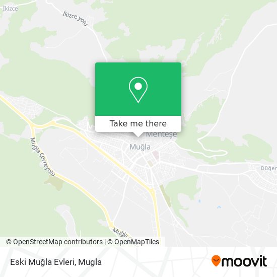 Eski Muğla Evleri map