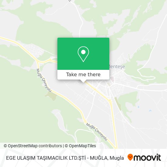 EGE ULAŞIM TAŞIMACILIK LTD.ŞTİ - MUĞLA map