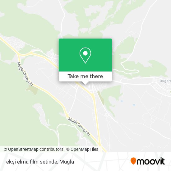 ekşi elma film setinde map