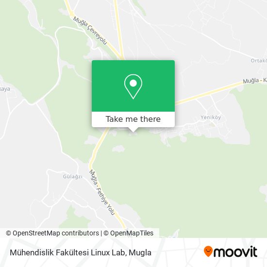 Mühendislik Fakültesi Linux Lab map