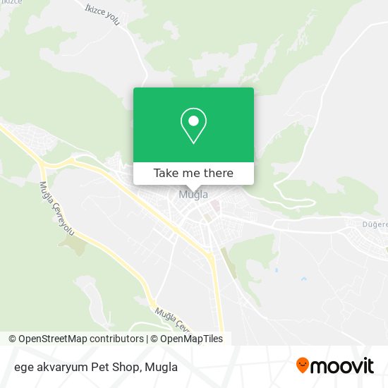 ege akvaryum Pet Shop map