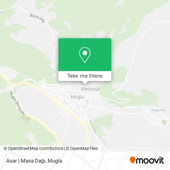 Asar | Masa Dağı map