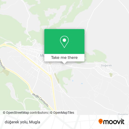 düğerek yolu map