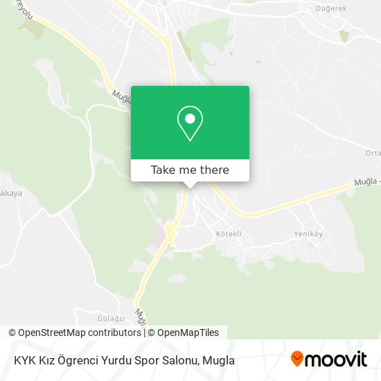 KYK Kız Ögrenci Yurdu Spor Salonu map