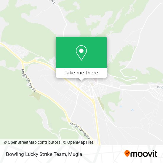 Bowling Lucky Strıke Team map