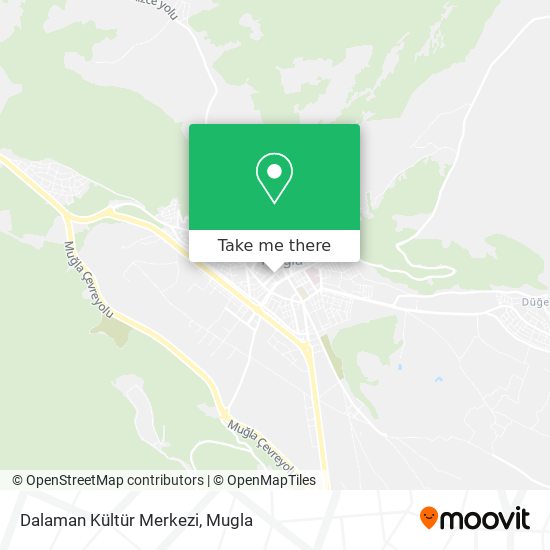 Dalaman Kültür Merkezi map