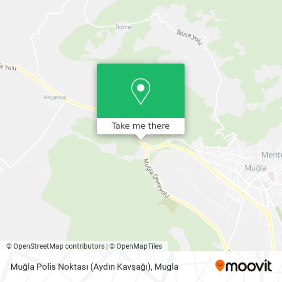 Muğla Polis Noktası (Aydın Kavşağı) map