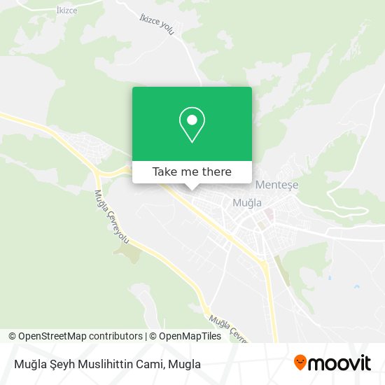 Muğla Şeyh Muslihittin Cami map