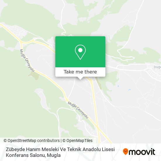 Zübeyde Hanım Mesleki Ve Teknik Anadolu Lisesi Konferans Salonu map