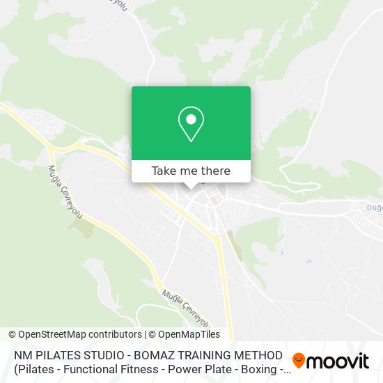 NM PILATES STUDIO - BOMAZ TRAINING METHOD map
