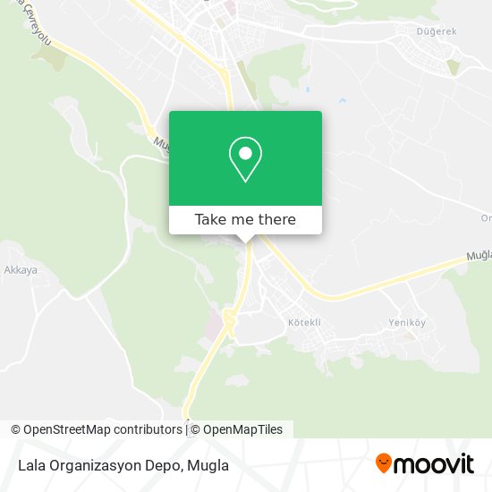 Lala Organizasyon Depo map