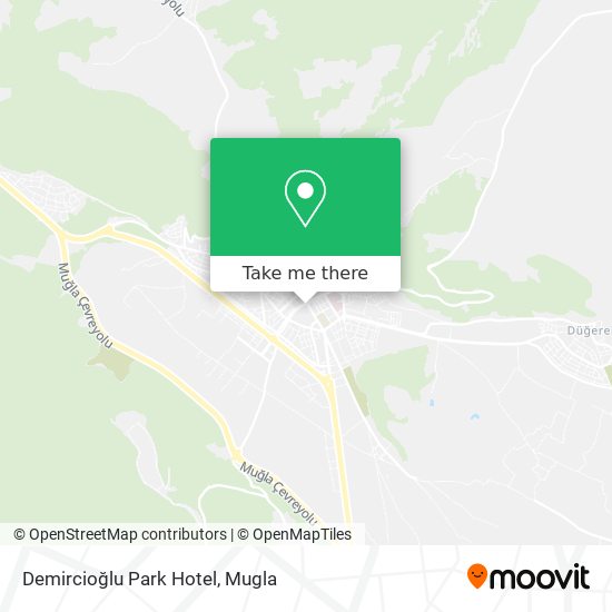 Demircioğlu Park Hotel map