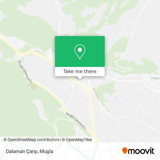 Dalaman Çarşı map