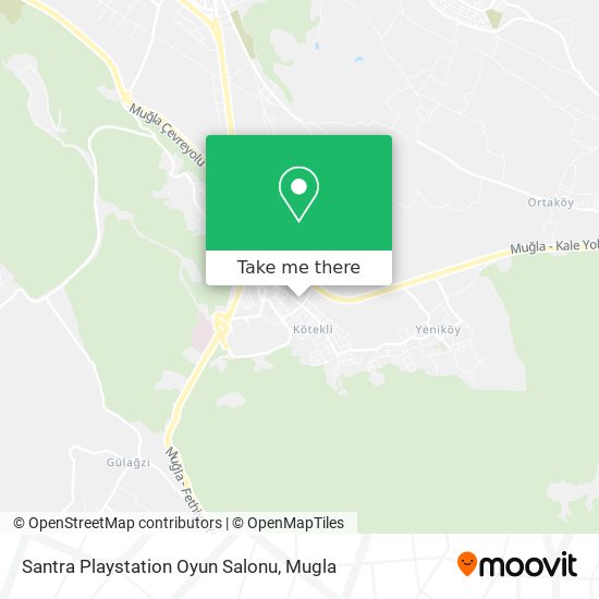 Santra Playstation Oyun Salonu map