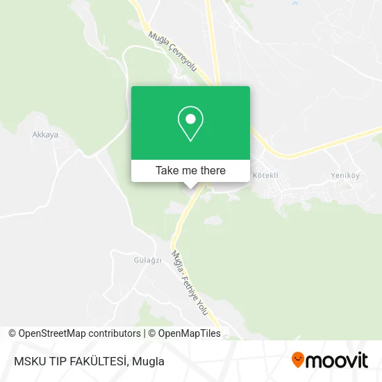 MSKU TIP FAKÜLTESİ map