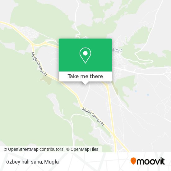 özbey halı saha map