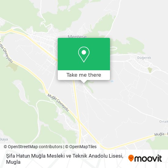 Şifa Hatun Muğla Mesleki ve Teknik Anadolu Lisesi map