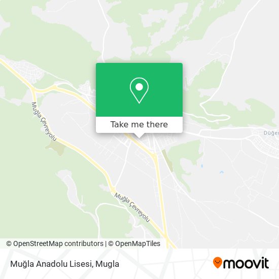 Muğla Anadolu Lisesi map