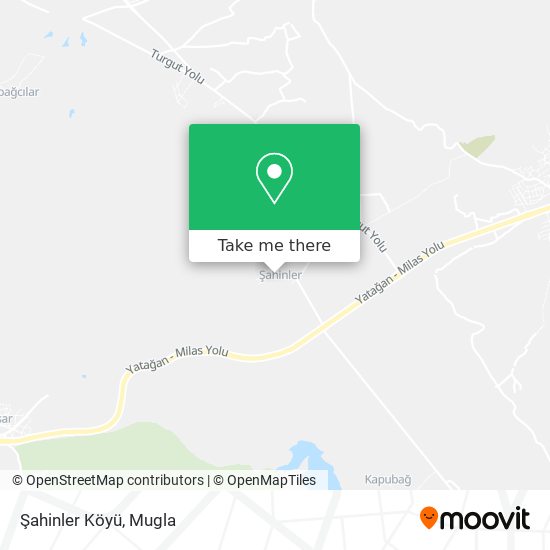 Şahinler Köyü map