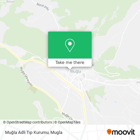 Muğla Adli Tıp Kurumu map