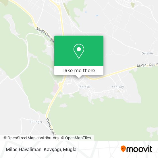 Milas Havalimanı Kavşağı map