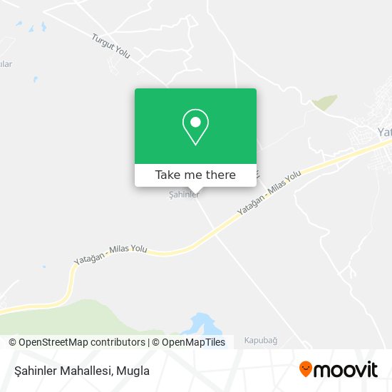 Şahinler Mahallesi map
