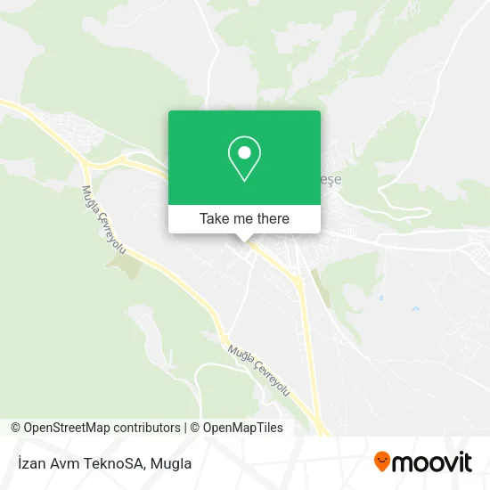 İzan Avm TeknoSA map